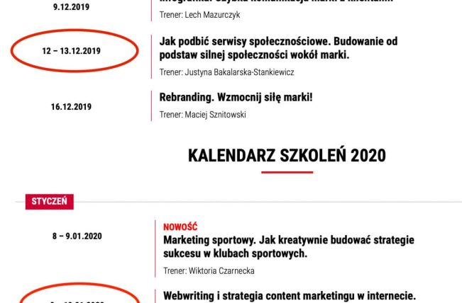 szkolenie z marketingiem w praktyce